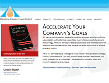 Tablet Screenshot of dawsonconsult.com